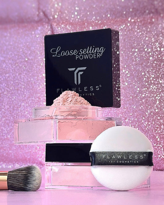 Flawless Ivy ROSE Cipria Libera Rosa - Leggera, Finitura Traslucida