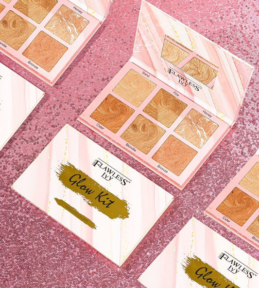 Palette Illuminante Flawless Ivy - 6 Colori Altamente Pigmentati per un Glow Perfetto