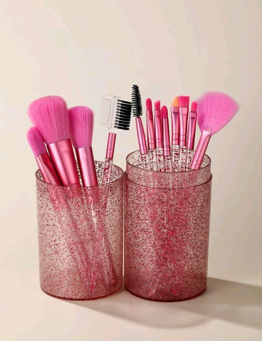 9 Pieces Makeup Brush Sets With Storage Box, Soft Fluffy Synthetic Professional Makeup Brushe Sets for Cosmetics Foundation Blush Powder Eyeshadow Blending Makeup Brush Beauty Tool - SANDY'S MAKEUP AND ARTISTRY