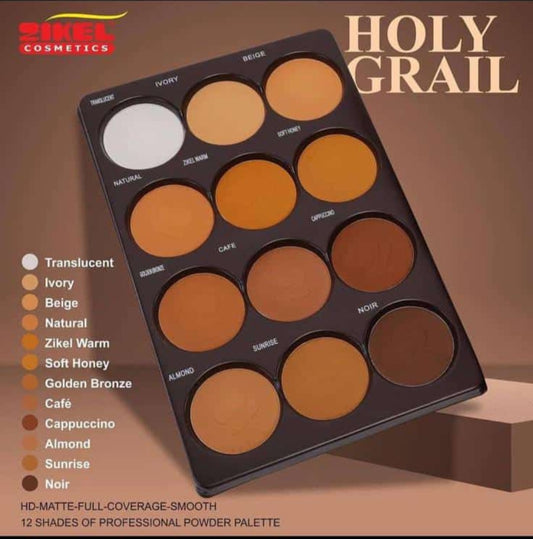 ZIKEL HOLY GRAIL POWDER PALLETE~Pallete di polvere pressata/contorno - SANDY'S MAKEUP AND ARTISTRY