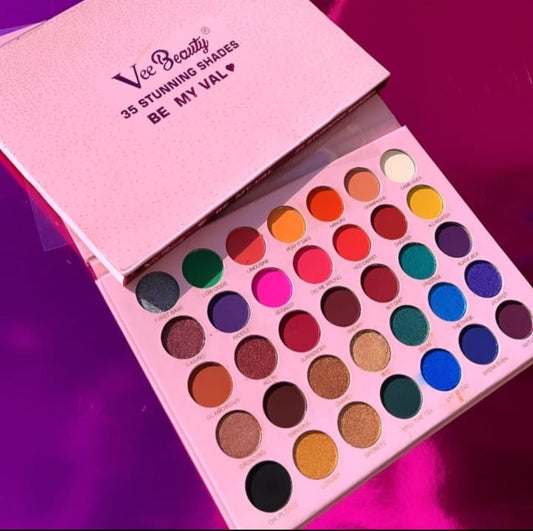 LADYVEE BE MY VAL EYESHADOW PALLETE~ Pallete di Ombretti 35 Colori - SANDY'S MAKEUP AND ARTISTRY