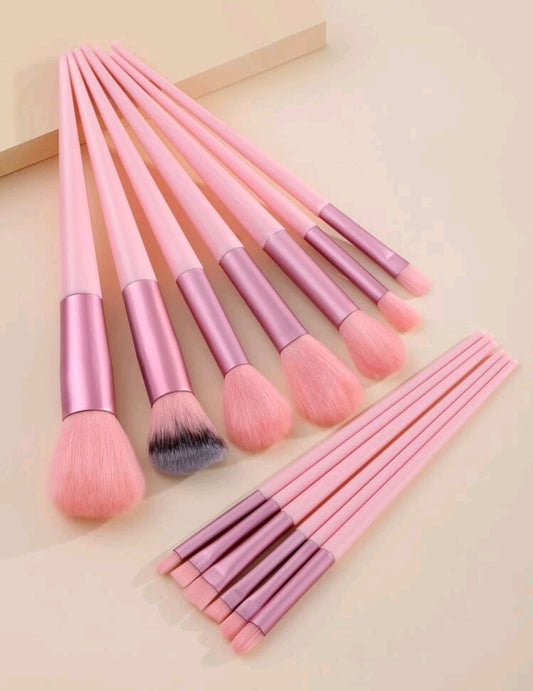 13 Pieces Makeup Brush Sets With Bag, Soft Fluffy Synthetic Professional Makeup Brushe Sets for Cosmetics Foundation Blush Powder Eyeshadow Blending Makeup Brush Beauty Tool - SANDY'S MAKEUP AND ARTISTRY