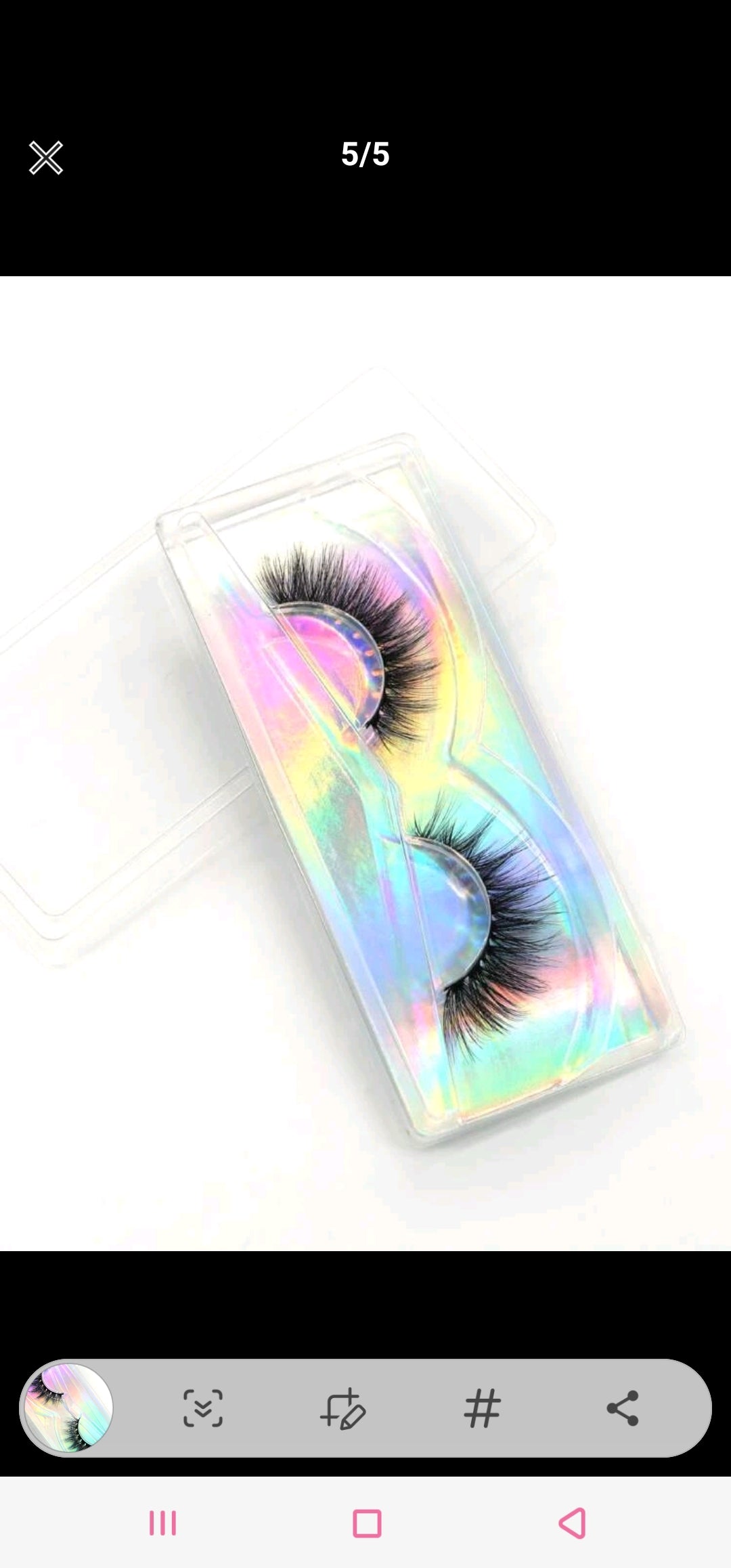 Ciglia Finte ~ Faux mink EyeLashes - SANDY'S MAKEUP AND ARTISTRY