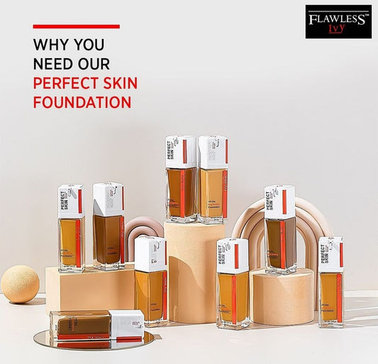 Flawless Ivy Perfect Skin Foundation for all skin types- Ivy belle Fondotinta per la pelle perfetta - SANDY'S MAKEUP AND ARTISTRY