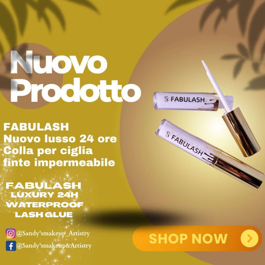 Colla per Ciglia Finte Impermeabile, 24 Ore Durata, Colla per Extensione Ciglia, Eyelash Glue, False Lash glue, Colla Adesiva Per Ciglia Ad Asciugatura Rapida 7ml 5ml - SANDY'S MAKEUP AND ARTISTRY