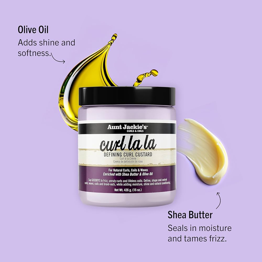 Aunt Jackie’s Curls & Coils Curl La La Crema Definizione Ricci 426g – Idratazione Intensa & Controllo Crespo