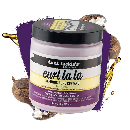 Aunt Jackie’s Curls & Coils Curl La La Crema Definizione Ricci 426g – Idratazione Intensa & Controllo Crespo
