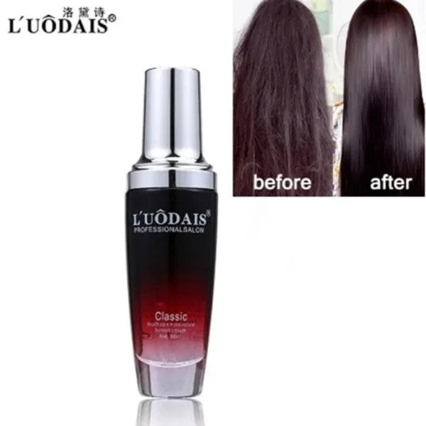 Loudais Siero Capillare Leggero – Siero Concentrato Lucentezza e Profumo per Capelli Naturali e Parrucche | Effetto Brillante Istantaneo, Protettivo Termico e Anti-Crespo