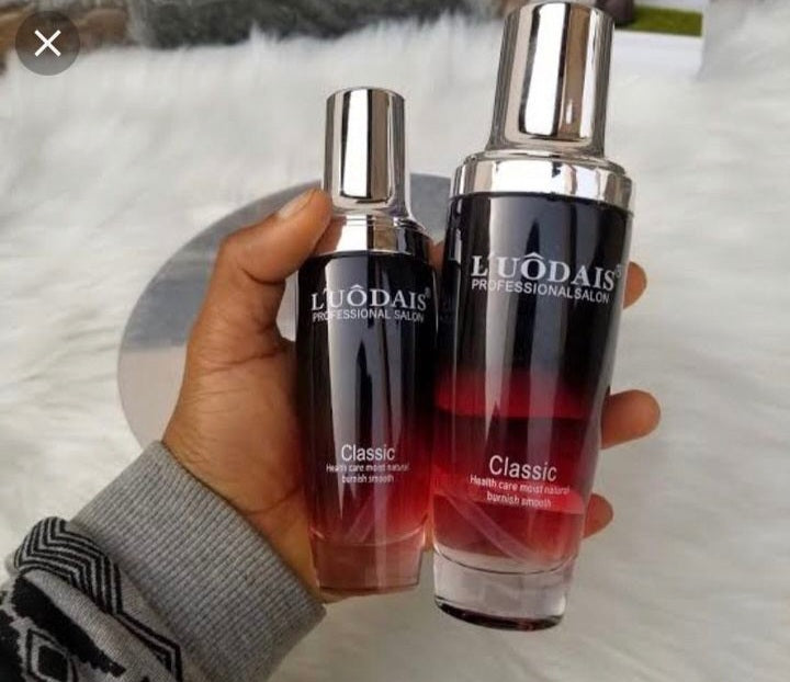 Loudais Siero Capillare Leggero – Siero Concentrato Lucentezza e Profumo per Capelli Naturali e Parrucche | Effetto Brillante Istantaneo, Protettivo Termico e Anti-Crespo