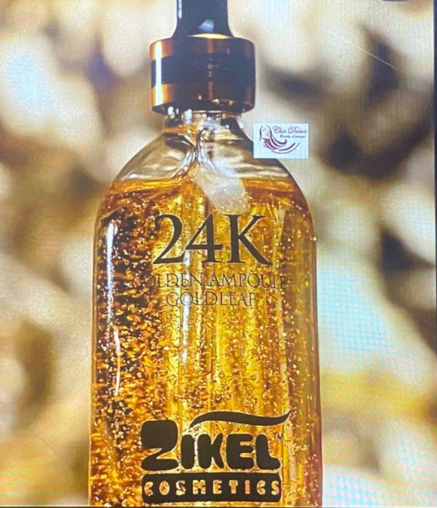 Set di Cura della Pelle Zikel 24K Gold (Edizione King Tonto Dikeh) - Idratante Ipoallergenico per Tutti i Tipi di Pelle