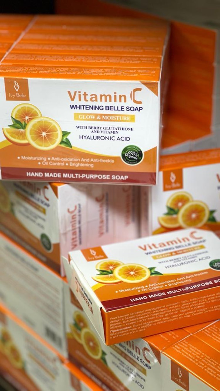 Sapone per la cura della pelle del viso alla vitamina C