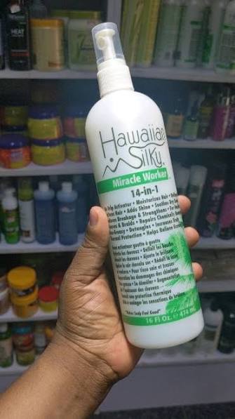 Hawaiian Silky Miracle Worker 14-in-1 Balsamo Senza Risciacquo e Trattamento Capelli (474ml)