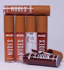 Zikel Send Me Nudes Gloss Volumizzante – Set di 6 Tonalità Nude Intense per Labbra Piene e Seducenti (Venduto Singolarmente o in Set)