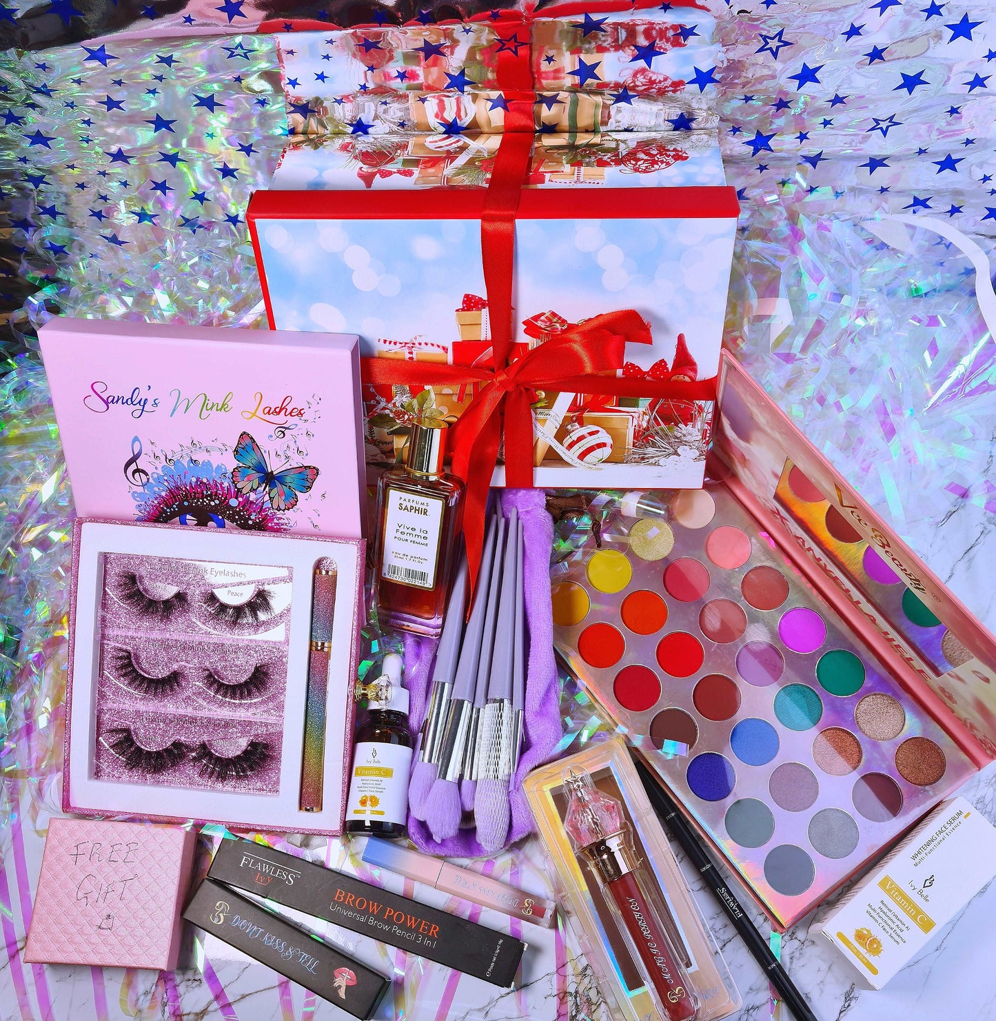 Christmas Platinum Gift Box ~ Regalo di Natale Platino - SANDY'S MAKEUP AND ARTISTRY 