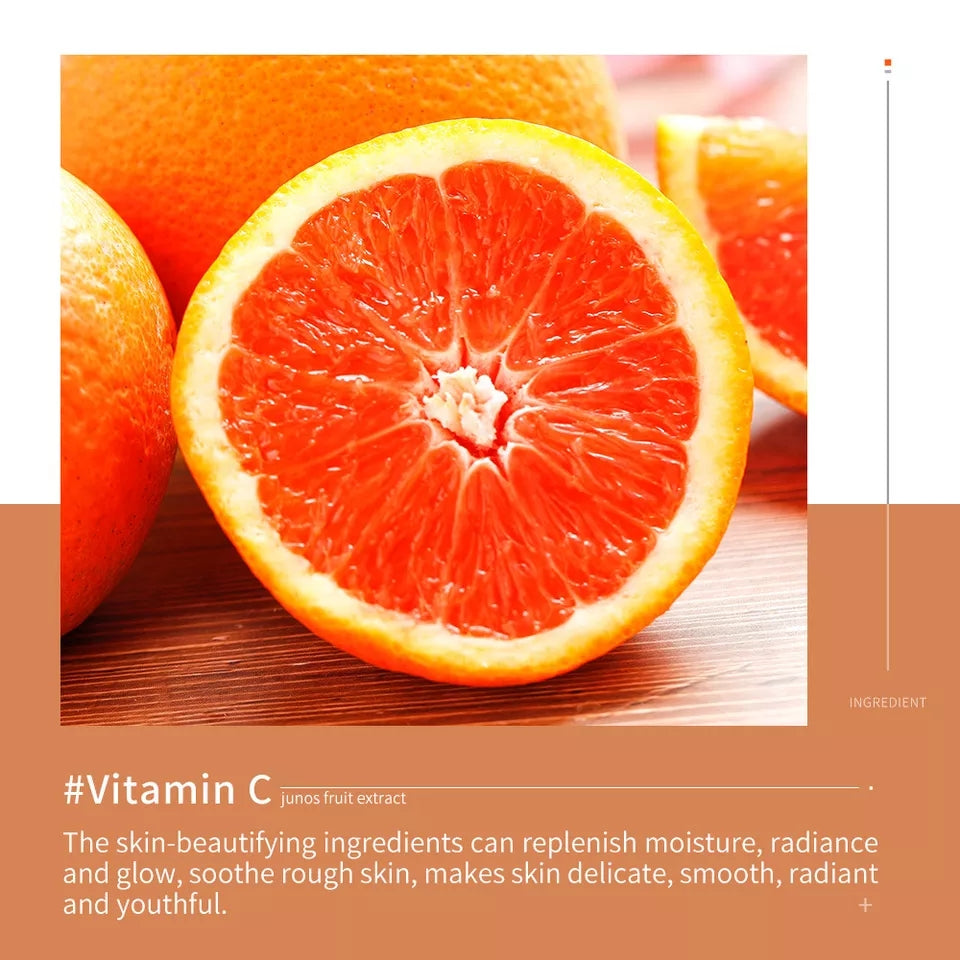 Siero antietà alla vitamina C Siero sbiancante per il viso con acido ialuronico e olio di retinolo Siero per la cura della pelle 30 ml - SANDY'S MAKEUP AND ARTISTRY 
