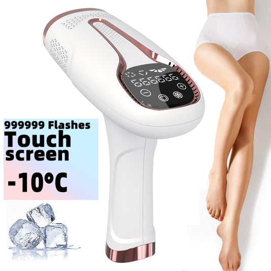 IPL Laser Epilator with 999999 Flashes for Women: Painless and Effective Home Hair Removal Device