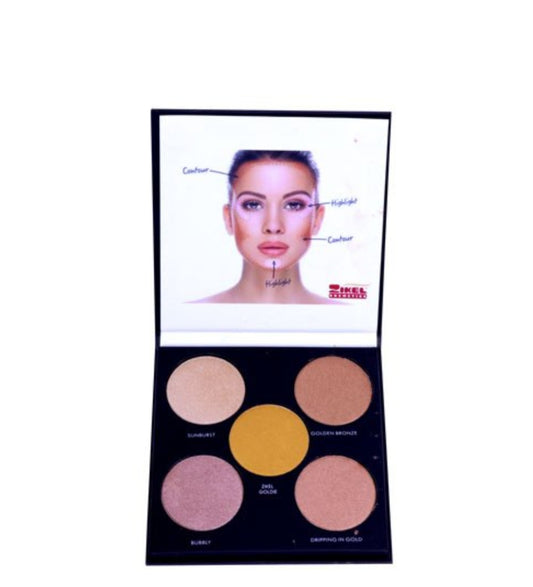 ZIKEL HIGHLIGHTER/BRONZER GLOW KIT~ Pallete di Highlighter e Bronzer - SANDY'S MAKEUP AND ARTISTRY