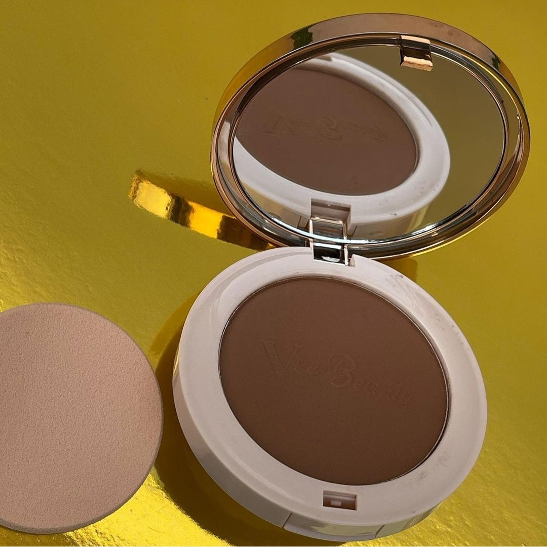 LADYVEE SET TO GLOW COMPACT POWDER~Cipria▪︎Polvere compatta - SANDY'S MAKEUP AND ARTISTRY 