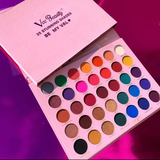 LADYVEE BE MY VAL EYESHADOW PALLETE~ Pallete di Ombretti 35 Colori - SANDY'S MAKEUP AND ARTISTRY 
