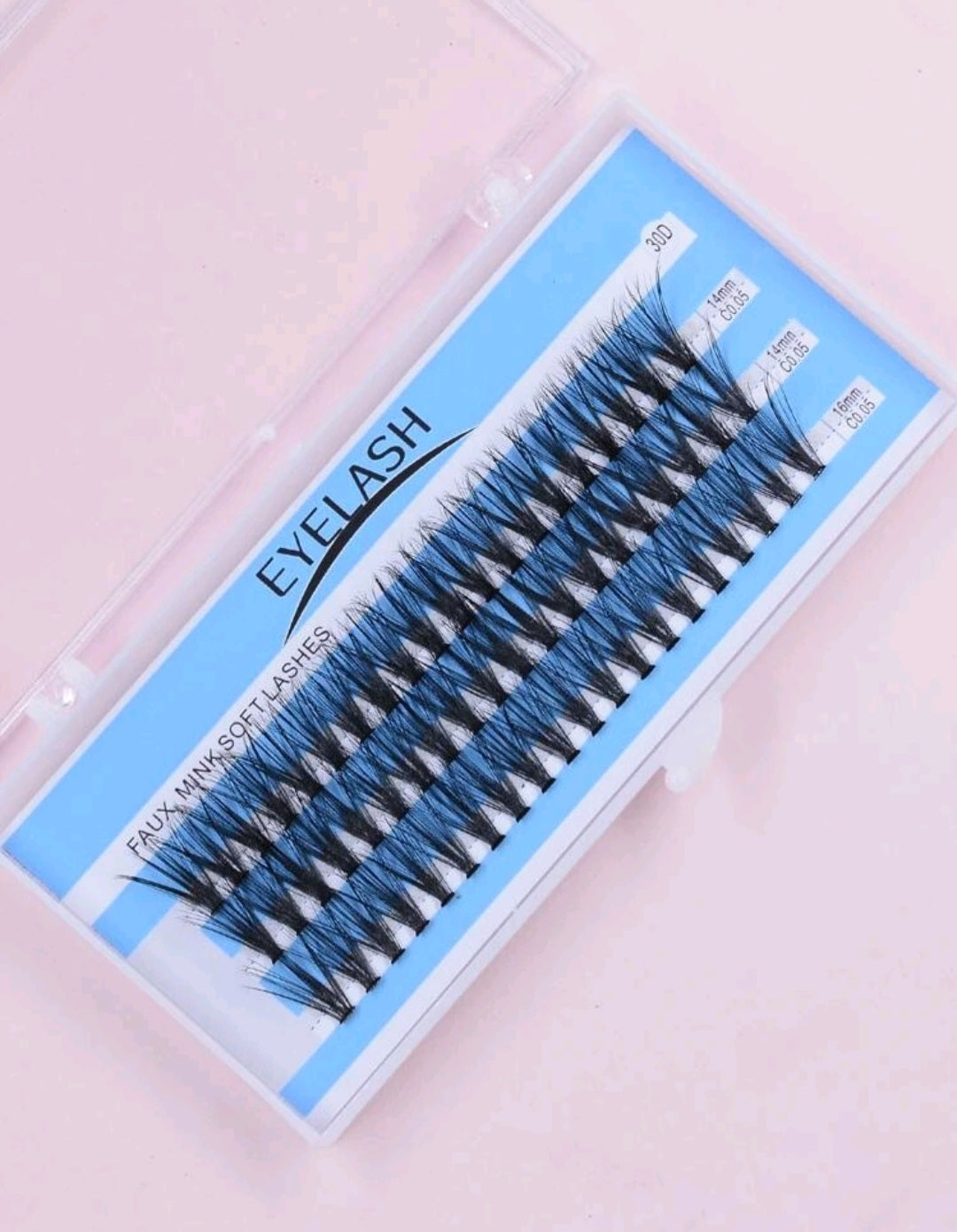 Faux Mink Individual EyeLashes ~Ciglia finte individuali  9mm-13mm - SANDY'S MAKEUP AND ARTISTRY 
