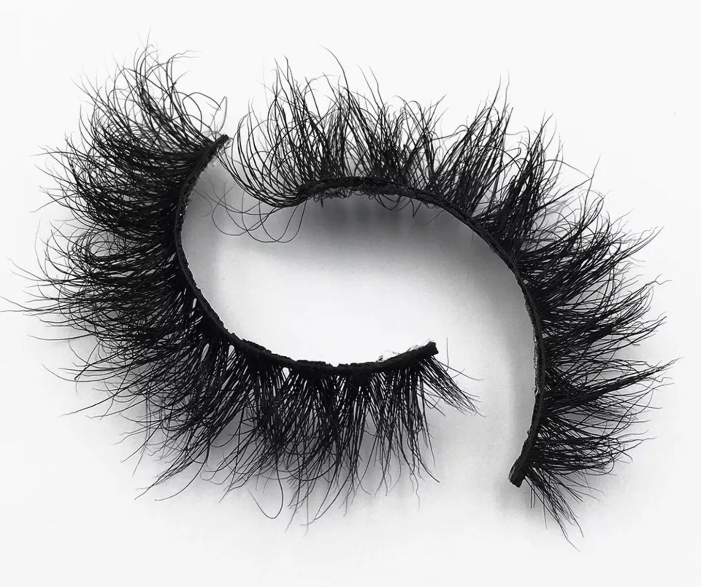 Natural False Lashes 3D Ciglia Finte Naturale 14mm Russian Strip DD curls fake Eyelashes Fluffy Wispy Mink Lashes with box 25 times Reusable Natural Mink Lashes Style Stella - SANDY'S MAKEUP AND ARTISTRY 