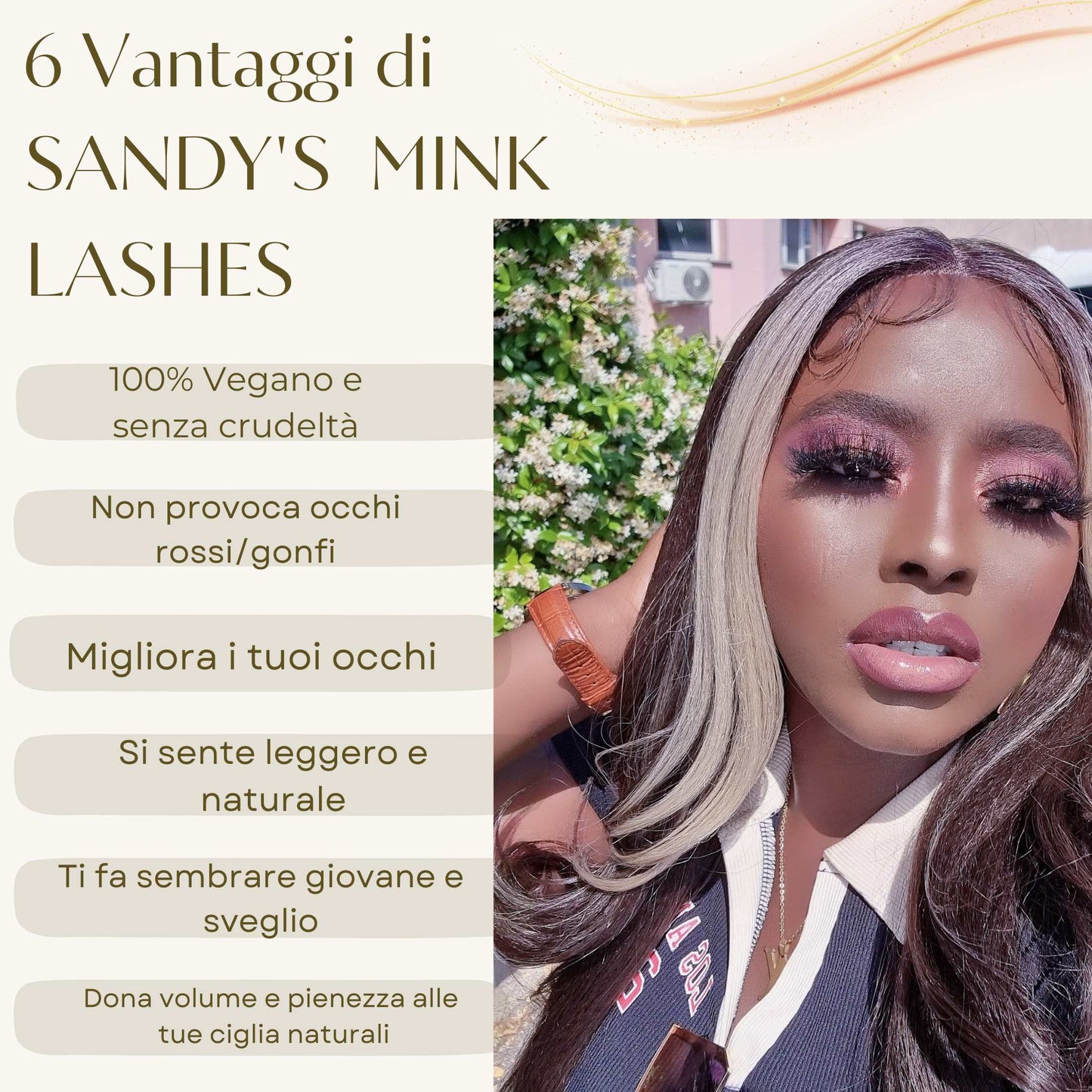 Ciglia finte 5D 3 Paia con Eyeliner Adesivo 25 volte riutilizzabili in Visone 100% Vegano TRIO LASHBOOK 5D 3 Pairs Vegan Dramatic Mink Eyelashes Kit with Eyeliner Glue Russian Volume - SANDY'S MAKEUP AND ARTISTRY 