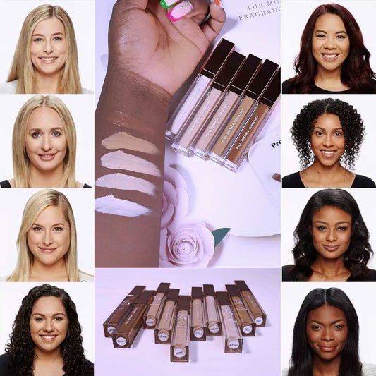 I AM WOMAN ~ Ultra Matte Vegan Full Coverage Concealer For Oily&Combination skin types- I AM WOMAN -Correttore vegano ultra opaco a copertura totale per pelli grasse e miste - SANDY'S MAKEUP AND ARTISTRY 